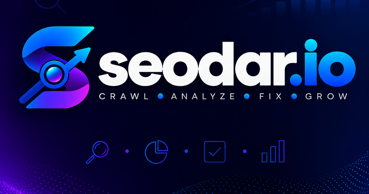 Preview image from Seodar - SEO audit tool: what's holding your site back